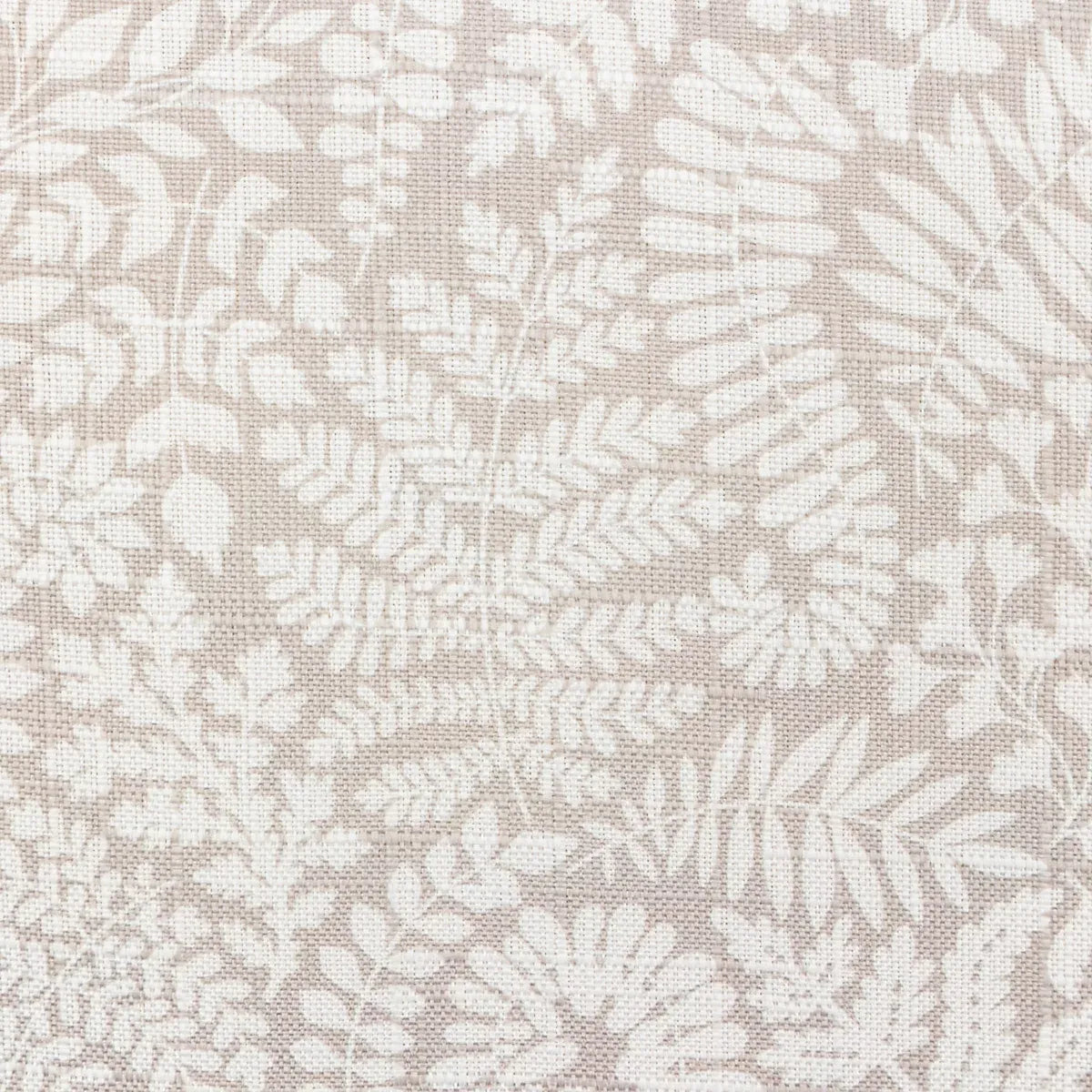 Gallery Taupe Fern Leaves Cushion Home Decor Enthusiasts-Furniture Kingdom